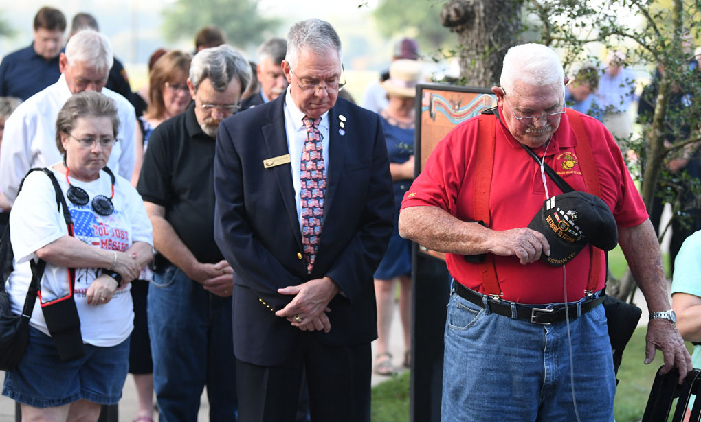 9/11 ceremony at Veterans Park